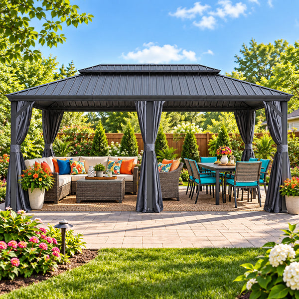14' X 24' Hardtop Gazebo