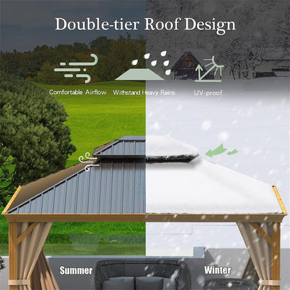 10'x12' Hardtop Gazebo