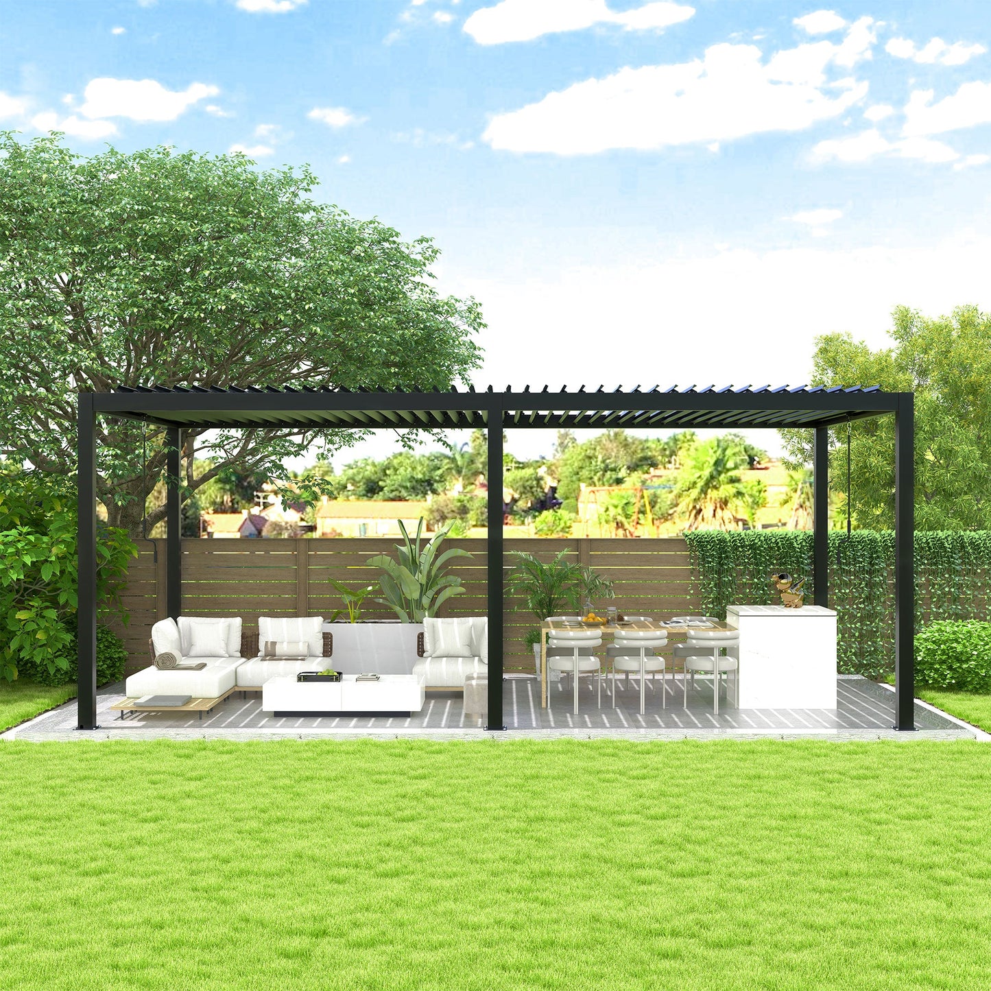 8640E Louver Pergola