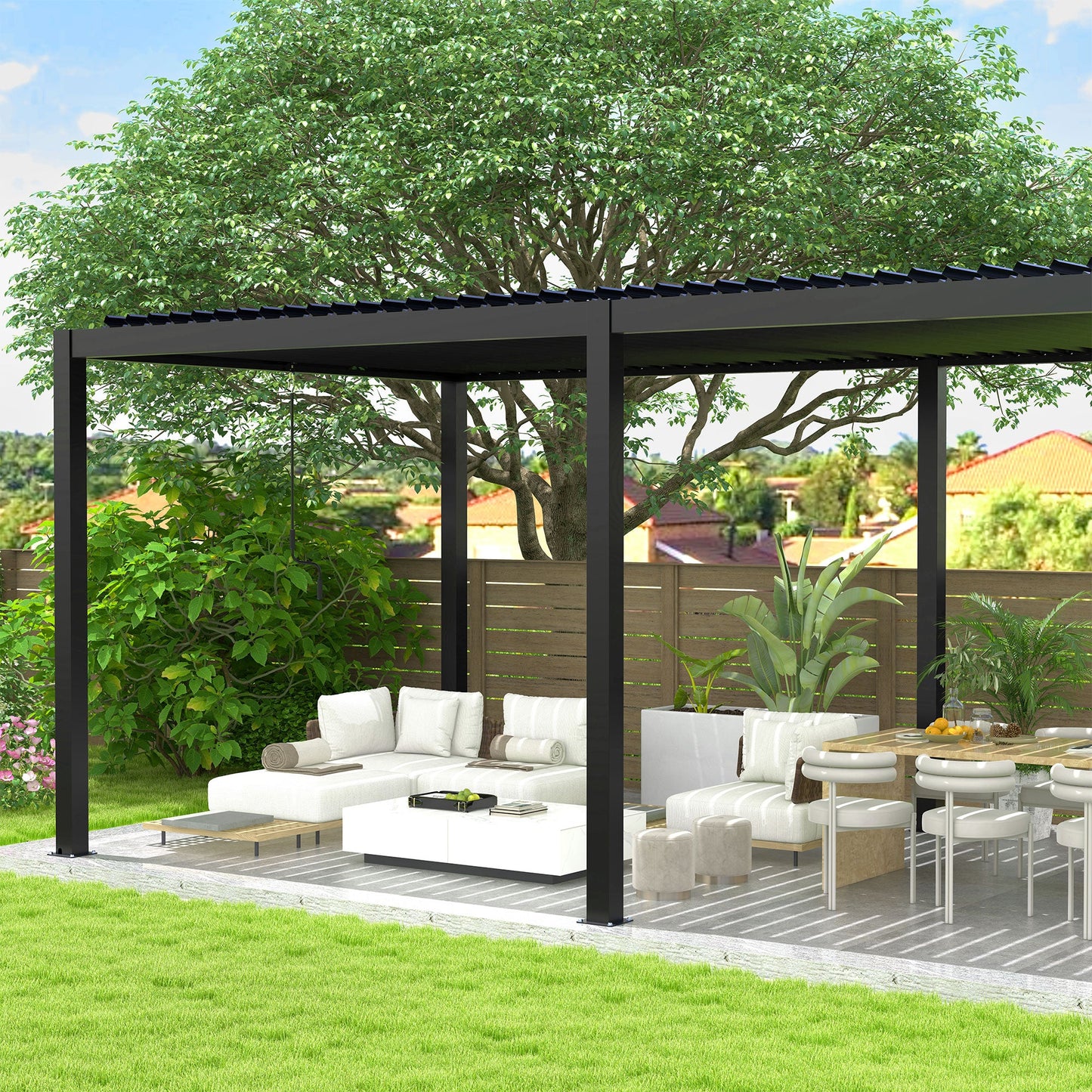 8640E Louver Pergola