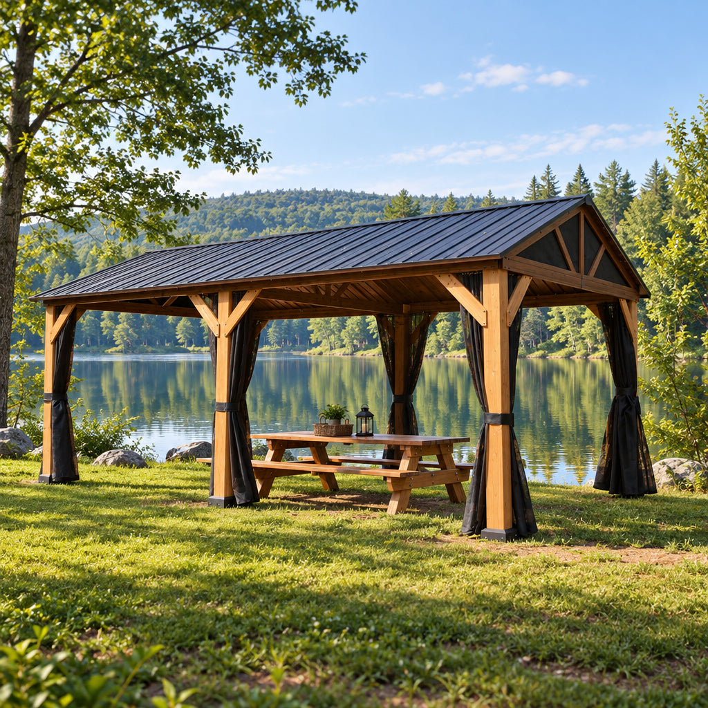 Cedar Wood Gazebo