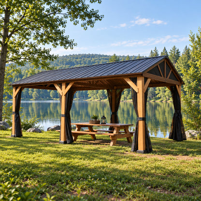 Cedar Wood Gazebo