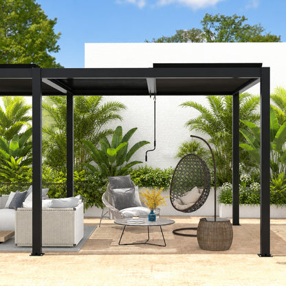 Louver Pergola Aluminium Frame & Louvers