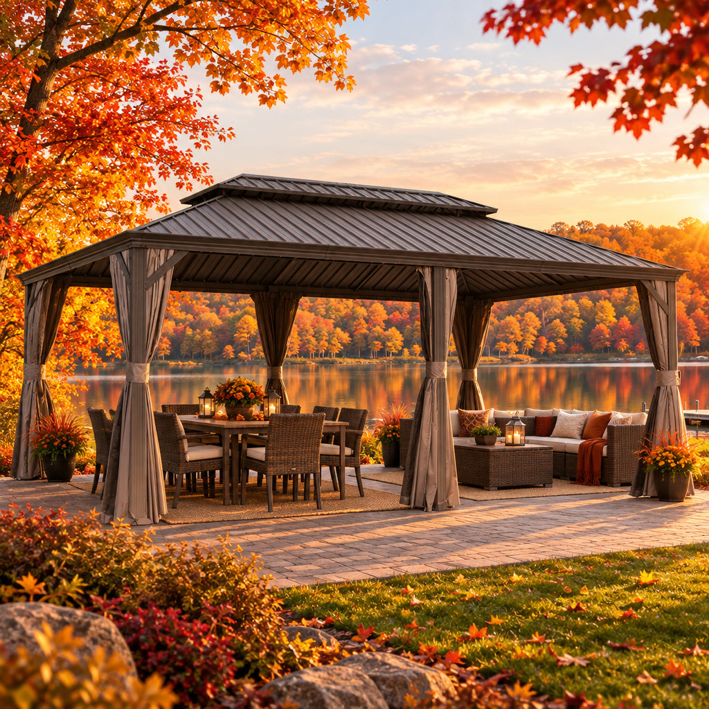 14' X 24' Hardtop Gazebo