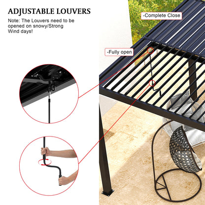 8640E Louver Pergola