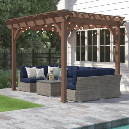 Wicker Sectional Sofa With Cushions And Table