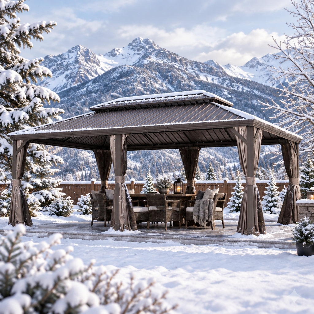 14' X 24' Hardtop Gazebo