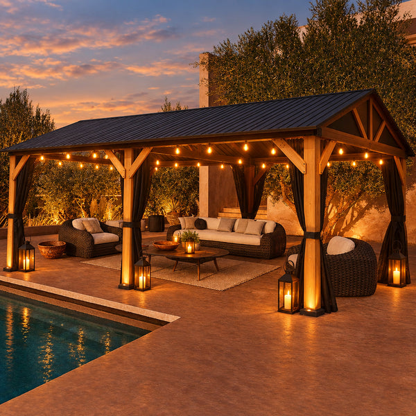 Cedar Wood Gazebo