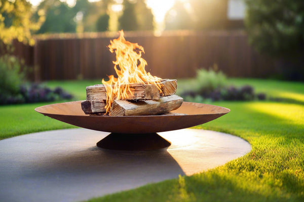 Corten Steel Fire Bowl - FREE SHIPPING