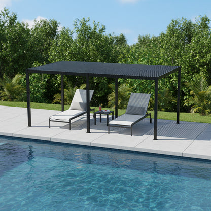 Louver Pergola Aluminium Frame & Louvers
