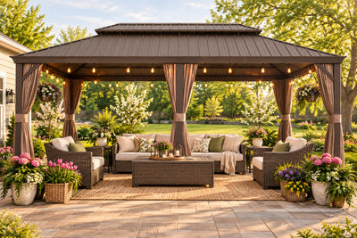 14' X 24' Hardtop Gazebo